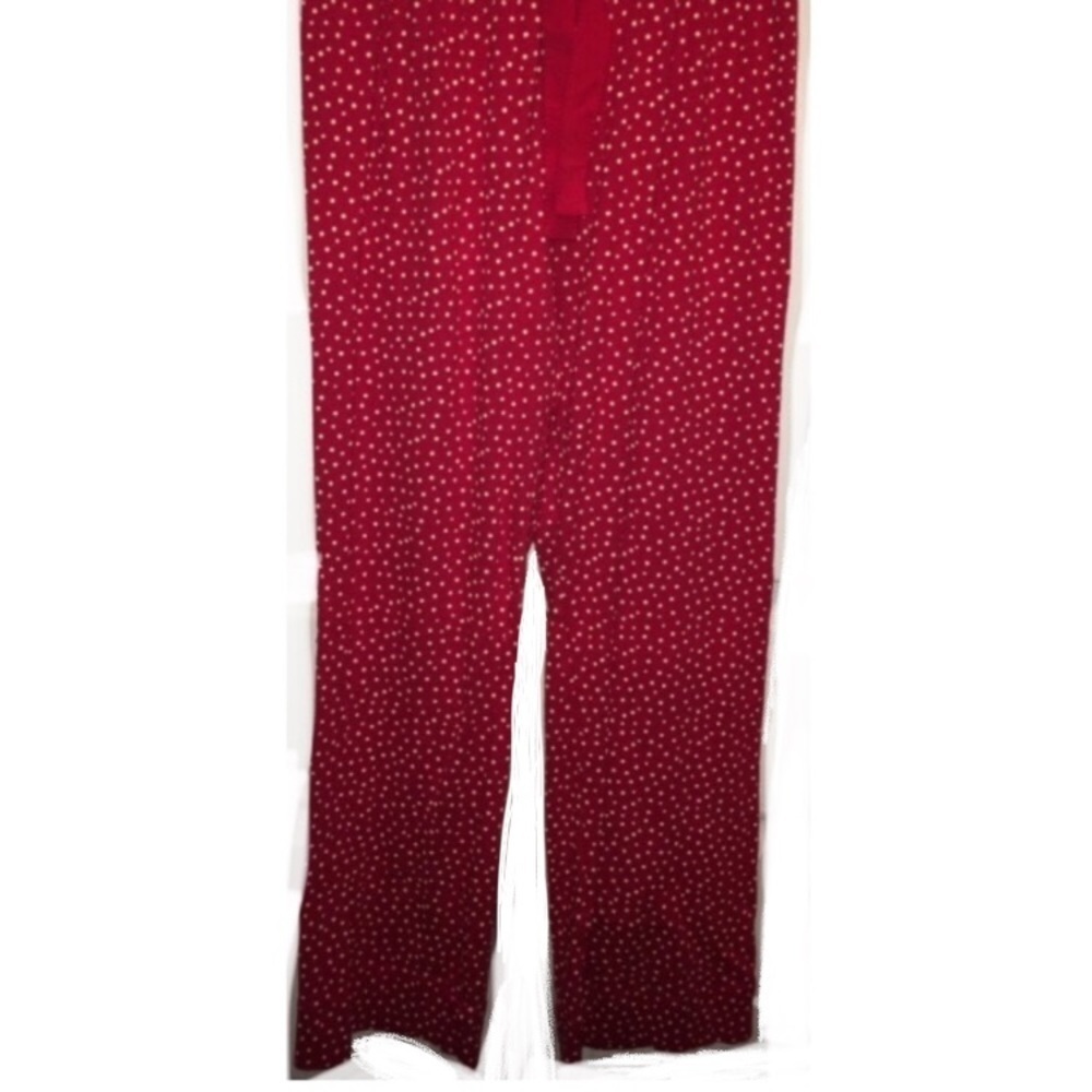 🎒BTS SALE📚 Lands’ End Red & White Polka Dot Pajama Pants
